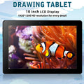 Frunsi Standalone Drawing Tablet Pad with Screen No Computer PC Needed Android 13 10 Inch IPS HD Monitor Display WIFI for Artist