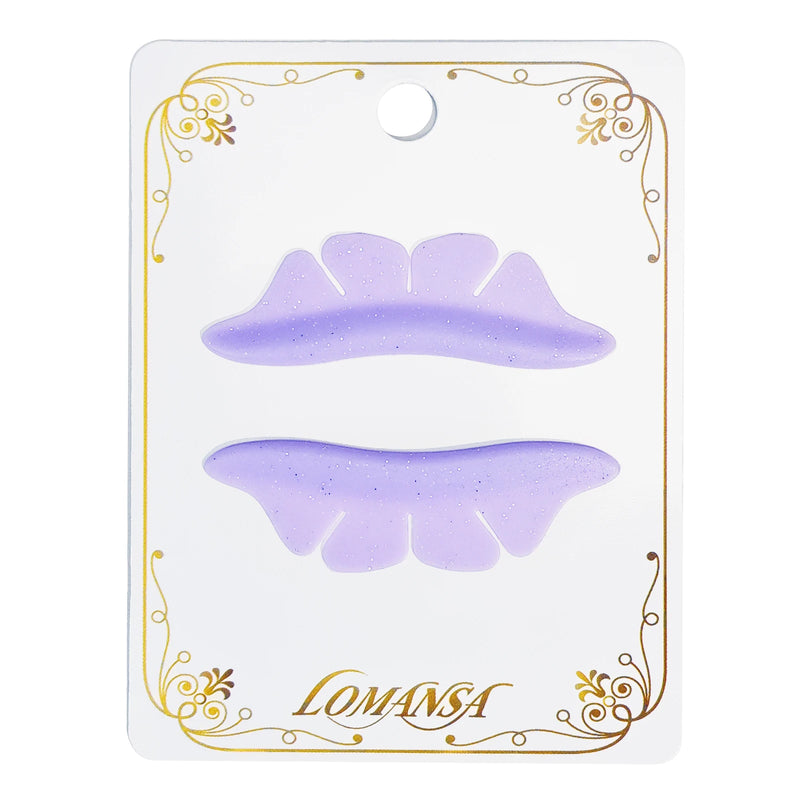 LOMANSA 1 Pair Glitter Butterfly Lash Lift Pad Eyelash Perm Rod Shield Lash Lifting Pads 3D Eyelash Curler Extension Accessories