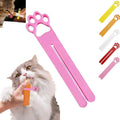 Cute Cat Paw Design Cat Treat Squeeze Spoon 3D Printed No Waste Cat Strip Squeezer Mess-Free Sturdy Cat Snack Extruder