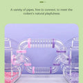 New Hamster Coop External Pipelines Can Be Randomly Spliced DIY Landscape Design Pipes Hamster Cage Modification Movement Tunnel