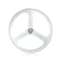 MAGICBROS Fixed Gear Bike Front Wheel 700C Three-Spoke Magnesium Alloy Hub One-Piece Track Bike Single Wheel Hub for Fixed Gear