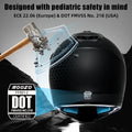 Child Motocross Helmet Meets DOT Safety Standard - View 2 | SAMAG