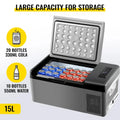 Mini Fridge Refrigerator Portable Car Freezer 15L Compressor Cooler