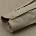 Men's Wrinkle - Free Dress Shirt Regular Fit Solid Business Formal Long Sleeve Button Up Stretch - View 5 | SAMAG