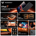 Headwolf FPad7 8.4inch Android 15 Tablet 2560x1600 16GB LPDDR5+256GB UFS 3.1, 6500mAh PD18W, 8MP/16MP Camera, SIM 4G LTE WiFi 6