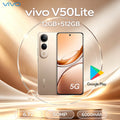 Dual SIM Unlocked Smartphone VIVO V50 Lite 5G 6.77" 120Hz Display 12GB+512GB 50MP Cam 6500mAh Long Lasting Battery Type-C