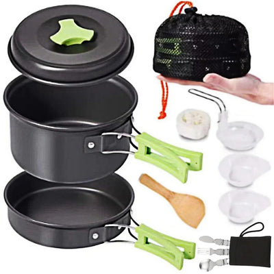 1.8L outdoor lightweight aluminum alloy mini cooking kit | SAMAG