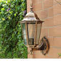 Europe Style Retro E27 Wall Lamp Courtyard Garden Outdoor Waterproof Lighting Aisel Stairs Residential Balcony Porch Fixtures