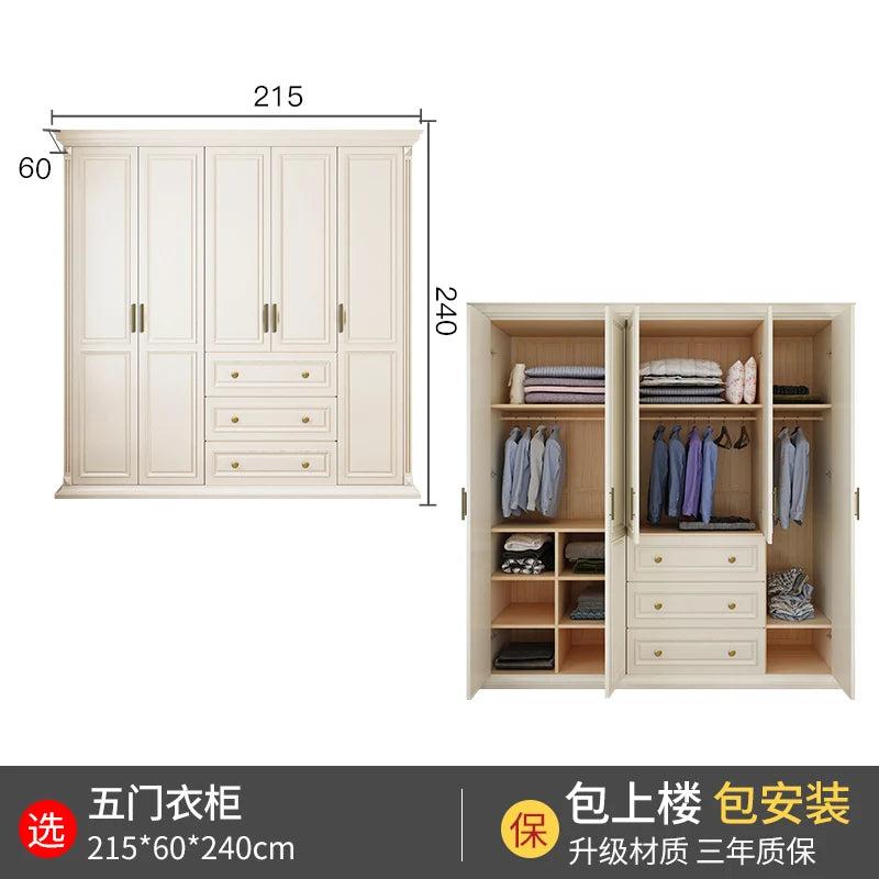 Modern Waterproof Wardrobe Drawers European Women Shelf Wardrobe Living Room Perfume Storage Roupeiro De Quarto Home Furniture