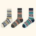 Men's Dress Socks, Cotton Crew 3 Pairs, Breathable | SAMAG