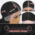 Latisha Lace Front Wigs Synthetic 24 Inch T Part Wigs For Afro Women Latisha Lace Front Wigs With Baby Hair For African Female