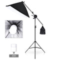 LED Light Continuous Lighting Studio Kit Boom Arm 50x70CM Softbox for Photography Lighting and Photo Vedio Shooting Equipment