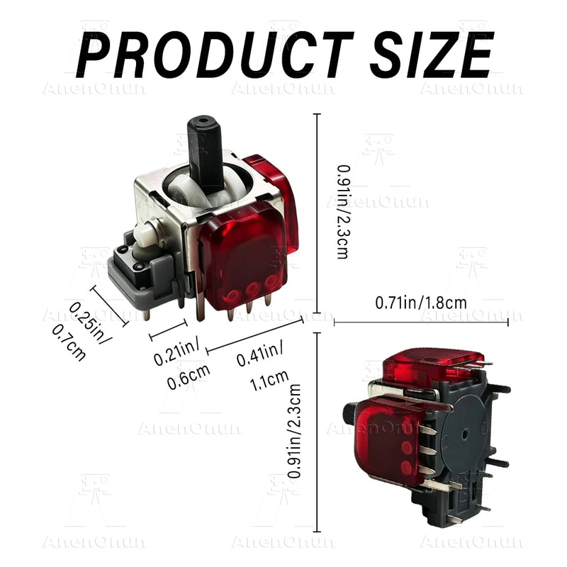 TMR Electromagnetic Joystick for PS5/PS4/Xbox Controller Upgraded Replacement Repair Part No Drift Premium 3D Analog Thumb Stick