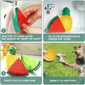 Pet Freezable Cooling Chew Toy Dog Cat toy Summer Pineapple Lemon Watermelon Design Durable Bite-Resistant Dog Ice Frozen Toys