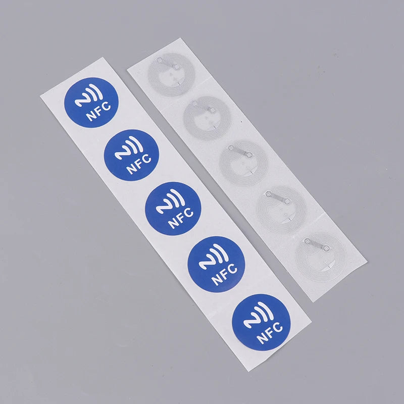 1/20/50Pcs 2.5cm NFC Labels Stickers Badges Label Sticker RFID Electronic Tag Rewritable Secret Key Sticker NFC Tags
