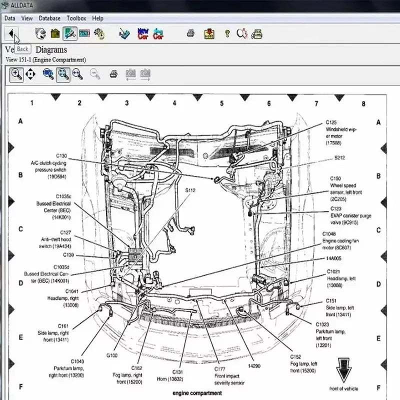 2024 Alldata 10.53 Automotive Diagnostic Software Provides All Data Technical Support for Cars and Trucks with Wiring Diagrams