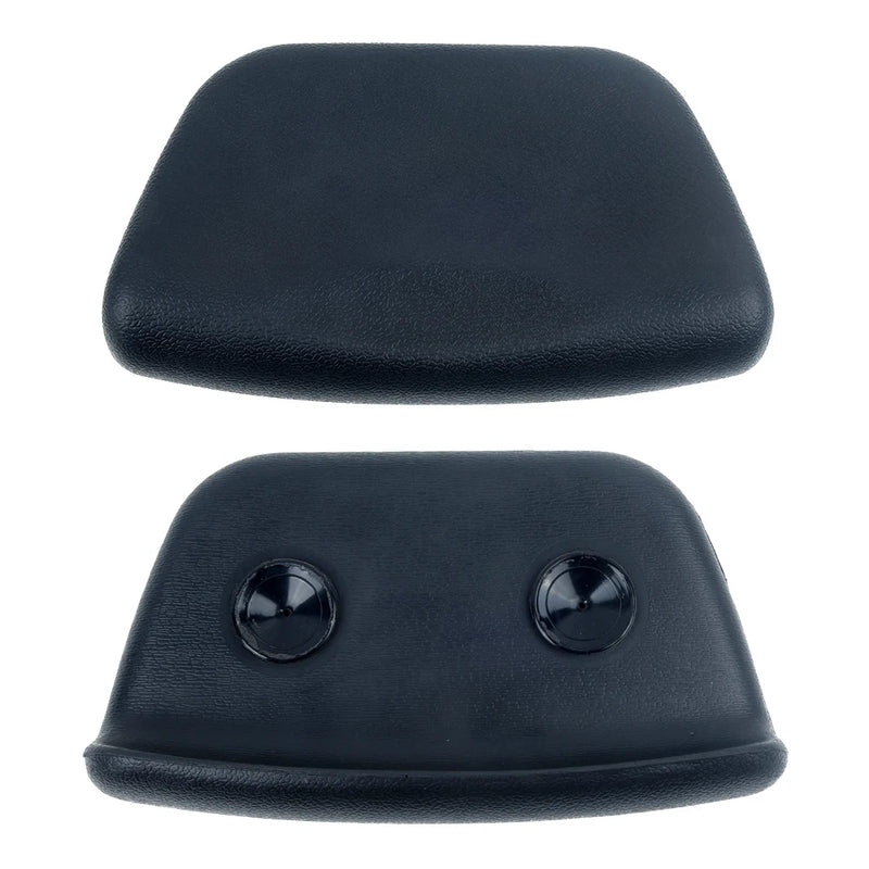 Spa Bath Pillow PU Bathtub Headrest Waterproof Bath Cushion 265*150*60mm BLACK Bathtub Pillow For Neck Head Support Free Ship