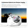 Digital Camera | Compact HD camera, 1080p photos and videos, pocket-sized travel camera, available in pink or white