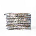 1PC Luxury Rhinestone Shoelaces Rainbow Diamond Shoe laces Sneakers Laces Shoes Round Shoelace 100/120/140/160CM  DIY Strings
