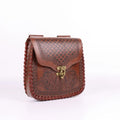 Light brown vintage costume accessories belt bag unisex bag belt Halloween role play accessories
