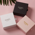 8*8/10*10 1PCS Free Custom Logo Paper Box Necklace Ring Box With Sponge Drawer Box Personalized Exquisite Jewelry Packaging Pack