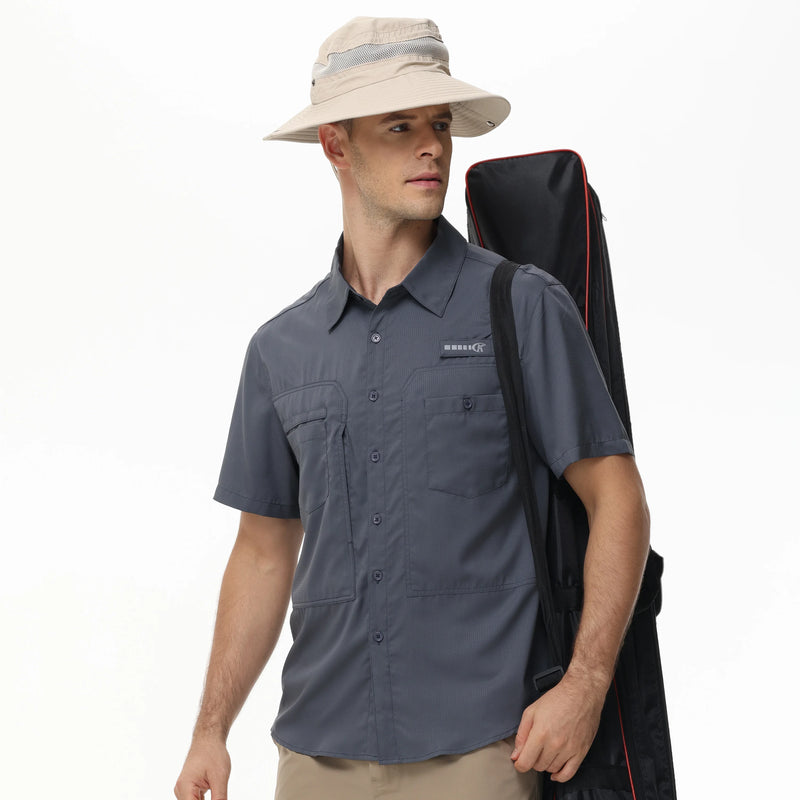 Summer Men's UPF 50+ Fishing Shirts, Lightweight | SAMAG