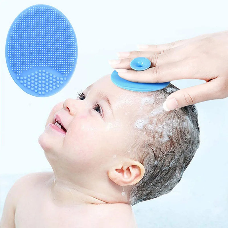 Baby Silicone Bath Brush Cradle Cap Scrubbers Exfoliating - View 4 | SAMAG