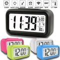 Digital LCD Alarm Clock with Calendar Thermometer Alarm Clock Alarm Clock Digital Desk Clock