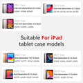 For iPad 10.2 Case 7/8/9th Generation Cover For 9.7 5/6th Air 2 Pro 11 1st/2nd/3rd/4th Air 4/5 10.9 Wake up from sleep funda