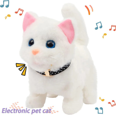 New Walking Kitty Plush Toy Electric Interactive Cat | SAMAG
