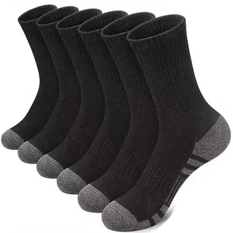 5Pairs Men's Outdoor Gym Socks Comfortable Soft | SAMAG