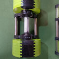 24 Kg Adjustable Weight Dumbbell Workouts Set with Steel | SAMAG