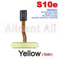 Side / Back Power Button Finger Scanner Fingerprint Sensor Flex Cable For Samsung Galaxy S10E FE G970F G970U