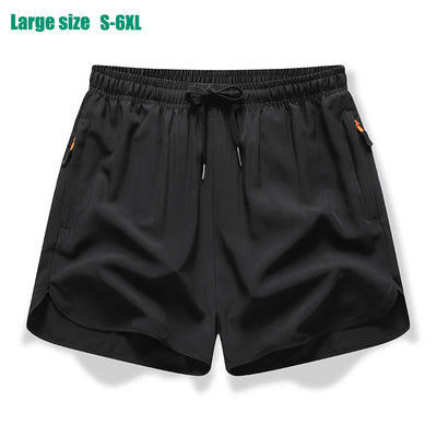 New Men's Sports Casual 3/4 Shorts With Ice Silk | SAMAG