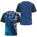 2025 Breathable Badminton Tennis T-shirt Men's Fashion Sportswear Top Men's Fitness Short Sleeve Outdoor Sportswear Soft and Com