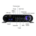 2.1-Channel Portable Hi-Fi Sound Amplifier ST-839 25W*2+40W BT 5.0 Stereo Power Amplifier Car Home Theater Amplifiers Household