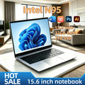 Intel N95 2026 15.6 Inch Gaming Laptop 4C4T 3.4GHz 32GB DDR4 2TB SSD 7500mAh Office Notebook Backlit Fingerprint Max