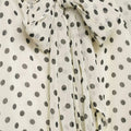 KONDALA Women Trendy Polka Dot Blouse Bow Tie O - Neck - View 4 | SAMAG