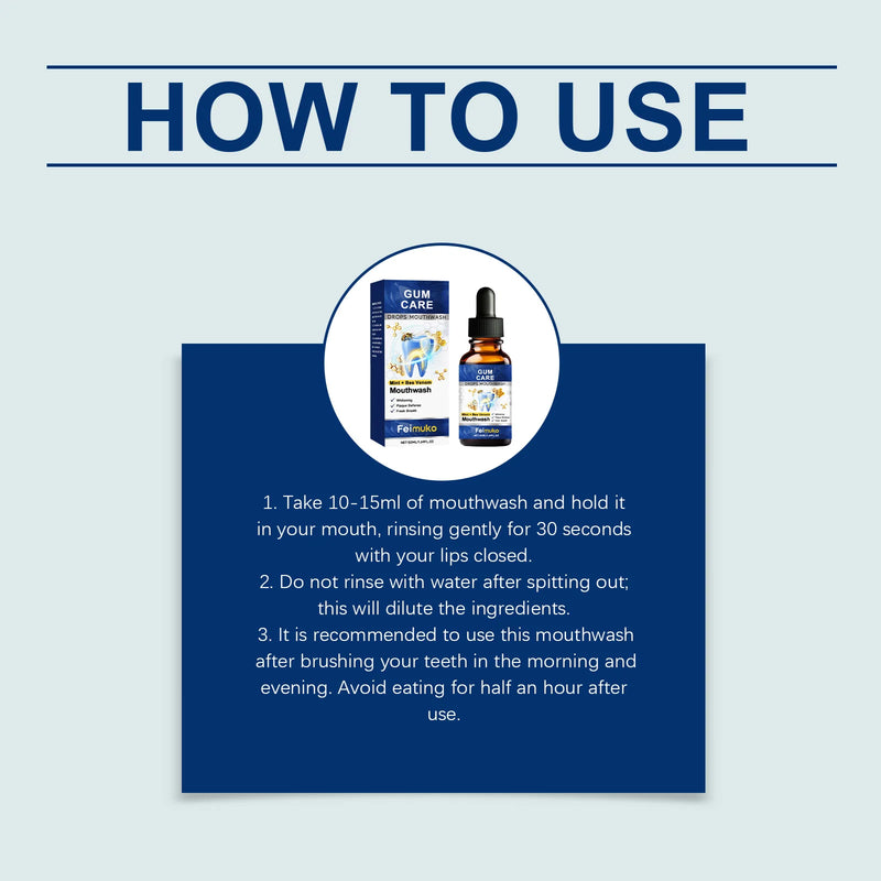 50ML Damaged Gum RepairCare Gel Serum Relieve Sore Gums Allergy Deep Cleaning Teeth Stains Tartar Serum Dental Caries Toothpaste