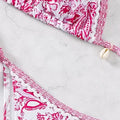 Women's Two Piece Bikini Set 2025, Sexy Triangle Push Up Swimsuit, Floral Print Bathing Suit, Beach Swimwear