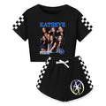 KATSEYE Costume Baby Girls Summer Casual Pajamas Set Kids | SAMAG