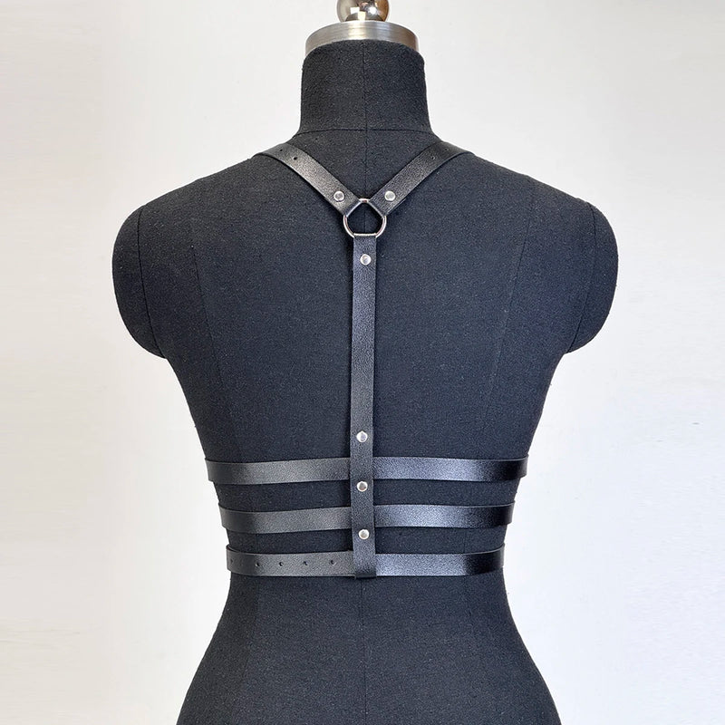 Women Fashion Punk Harness Belts Harajuku Chest Harness corsett Belt Suspenders for Women Waist Belt Gothic Clothing Accessories