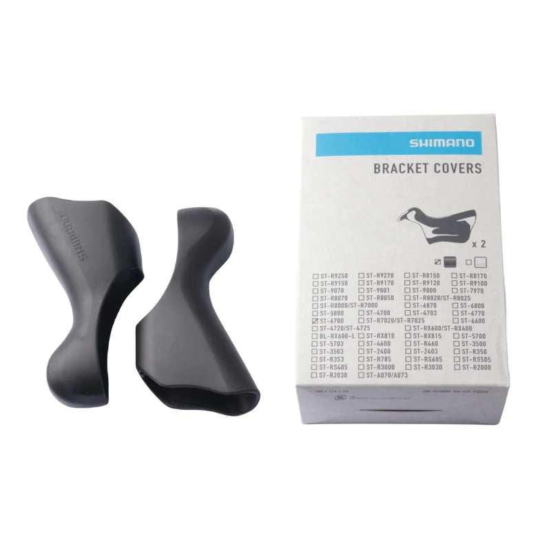 Shimano ST 5800 6800 6870 9000 A070 Ultegra Di2 STI BRAKE LEVER Black HOODS-1 PAIR bracket covers