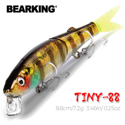 BEARKING 8.8cm 7.2g fishing lures minnow quality painting | SAMAG