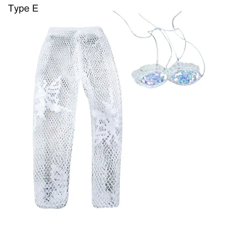 DIY Lingerie Collocation Clothing Set Accessories Doll Underwear Lace Homewear Bra Dress Pajamas