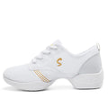 Women's Dancing Shoes Soft Outsole Woman Breath Jazz Hip Hop Shoes Sports Feature Dance Sneakers Ladies Girl's Modern Shoes