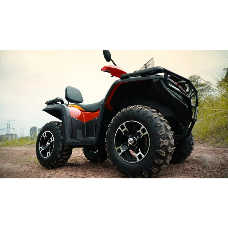 2025 300cc Shaft Drive ATV All-Terrain Quad Bike for Farm & Desert Adventure with Equipped Differential Lock