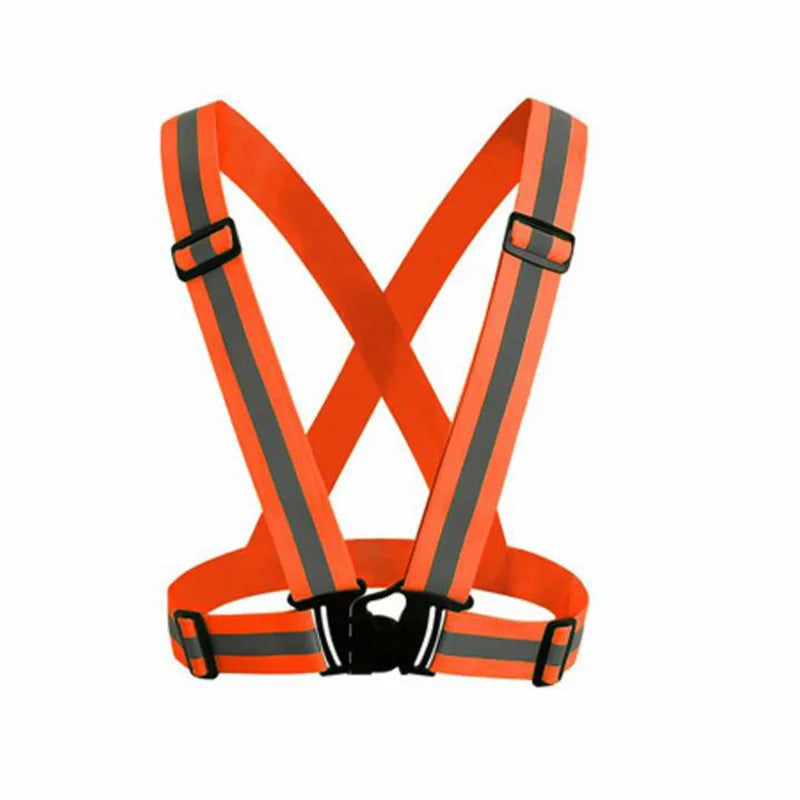 Unisex Night Running Suspender Reflective Suspenders For Men Women Colorful Adjustable Luminous Wide Braces Youth Sport Belt