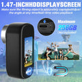 4K Mini Thumb Sports Camera Magnetic Pocket Action Pet Camera  Wearable Bodycam Miniature Waterproof Motorcycle Helmet Camcorder