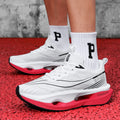 Men's Casual, Comfortable, and Stylish Road Running Shoes, with Stable Internal Support, Suitable for Sports and Outdoor Activities, Lace-Up Design, Low-Top Style, Fabric Upper and Comfortable Insole, Non-Slip and Wear-Resist
